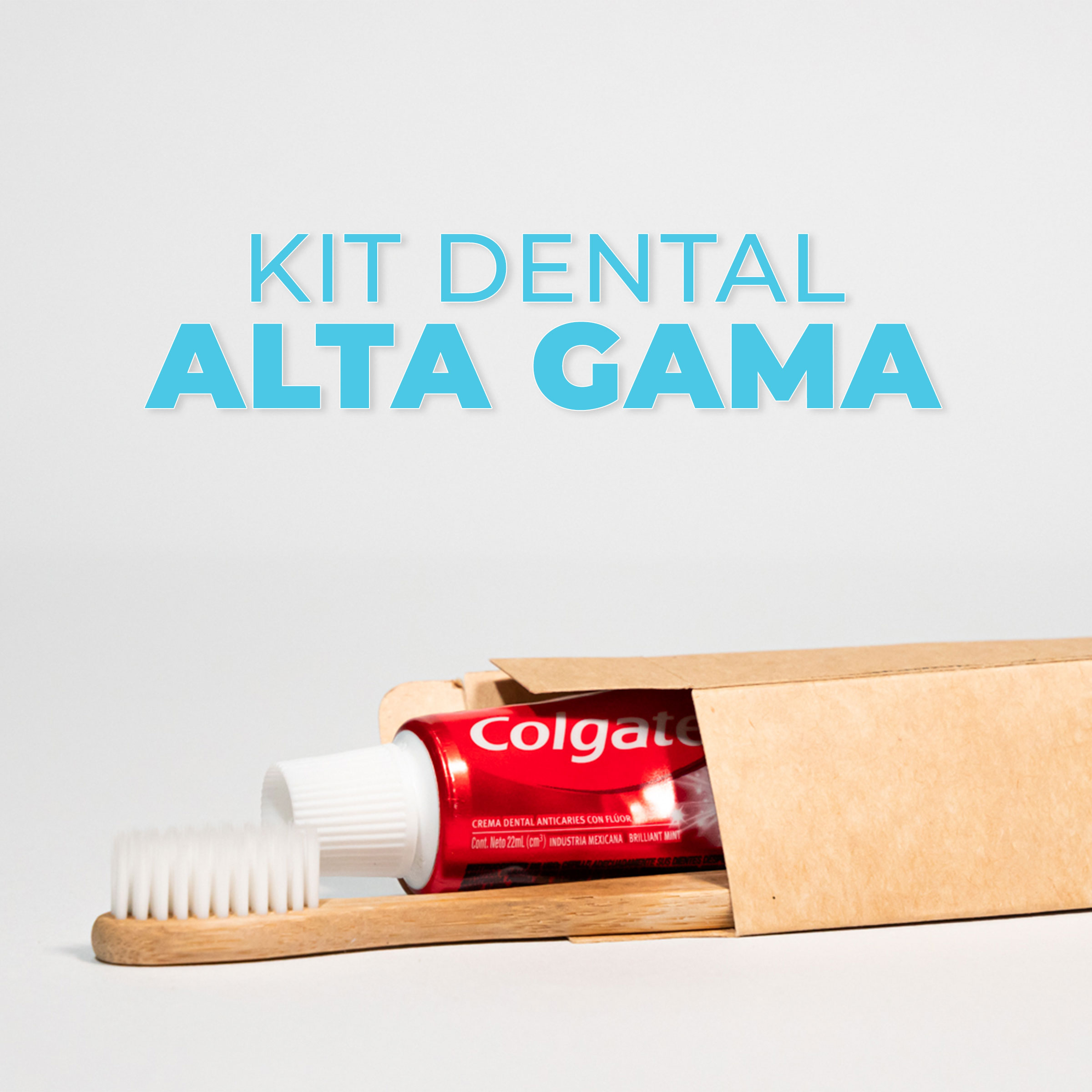 Kit dental hotelero de alta gama