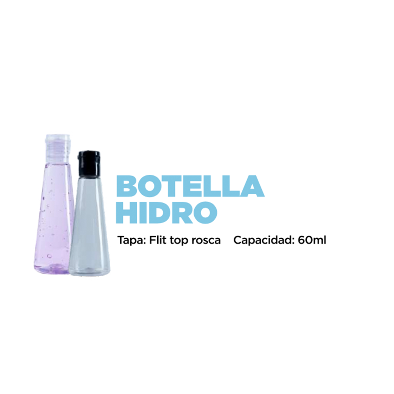 Botella Hidro 60ml.