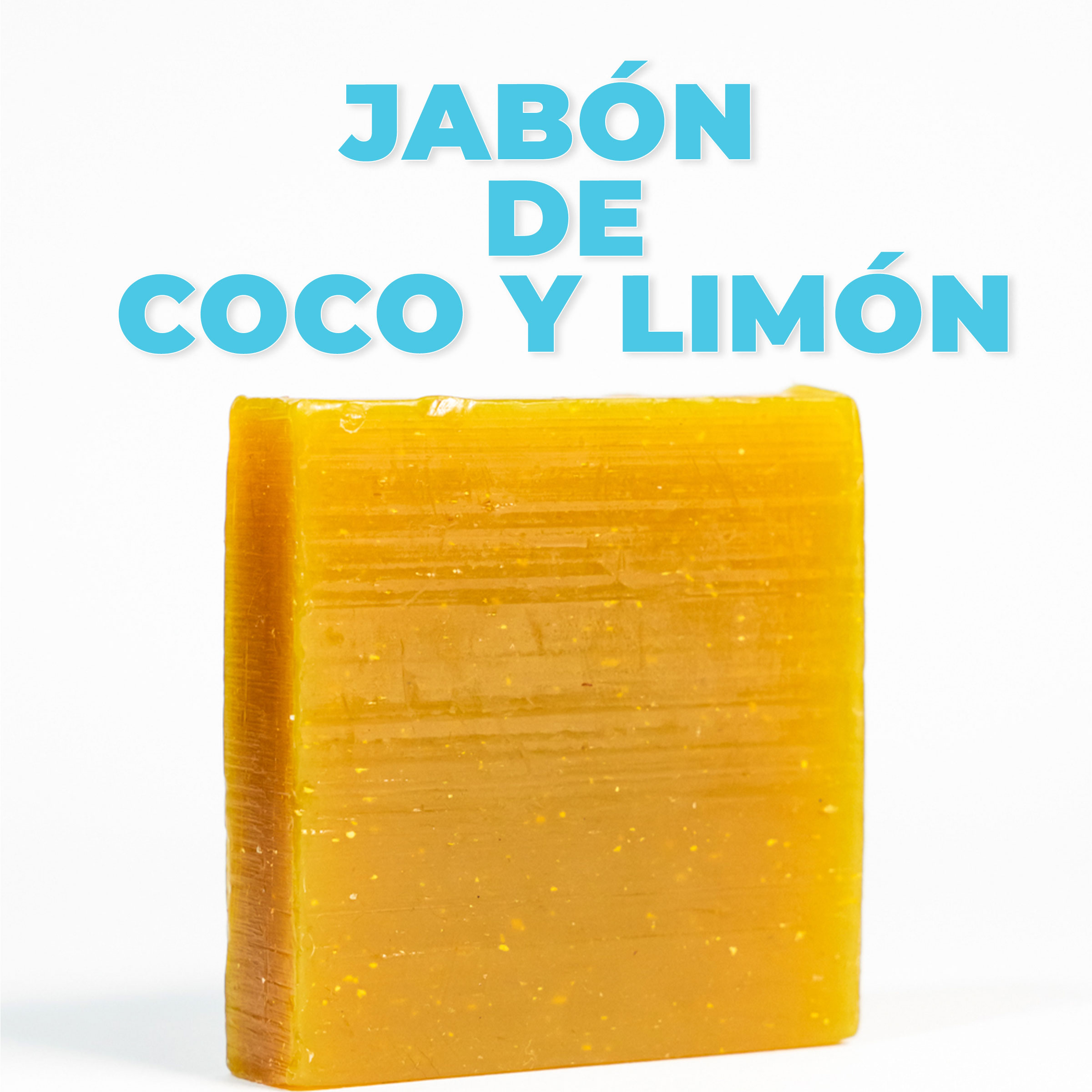 Jabón de coco y limón