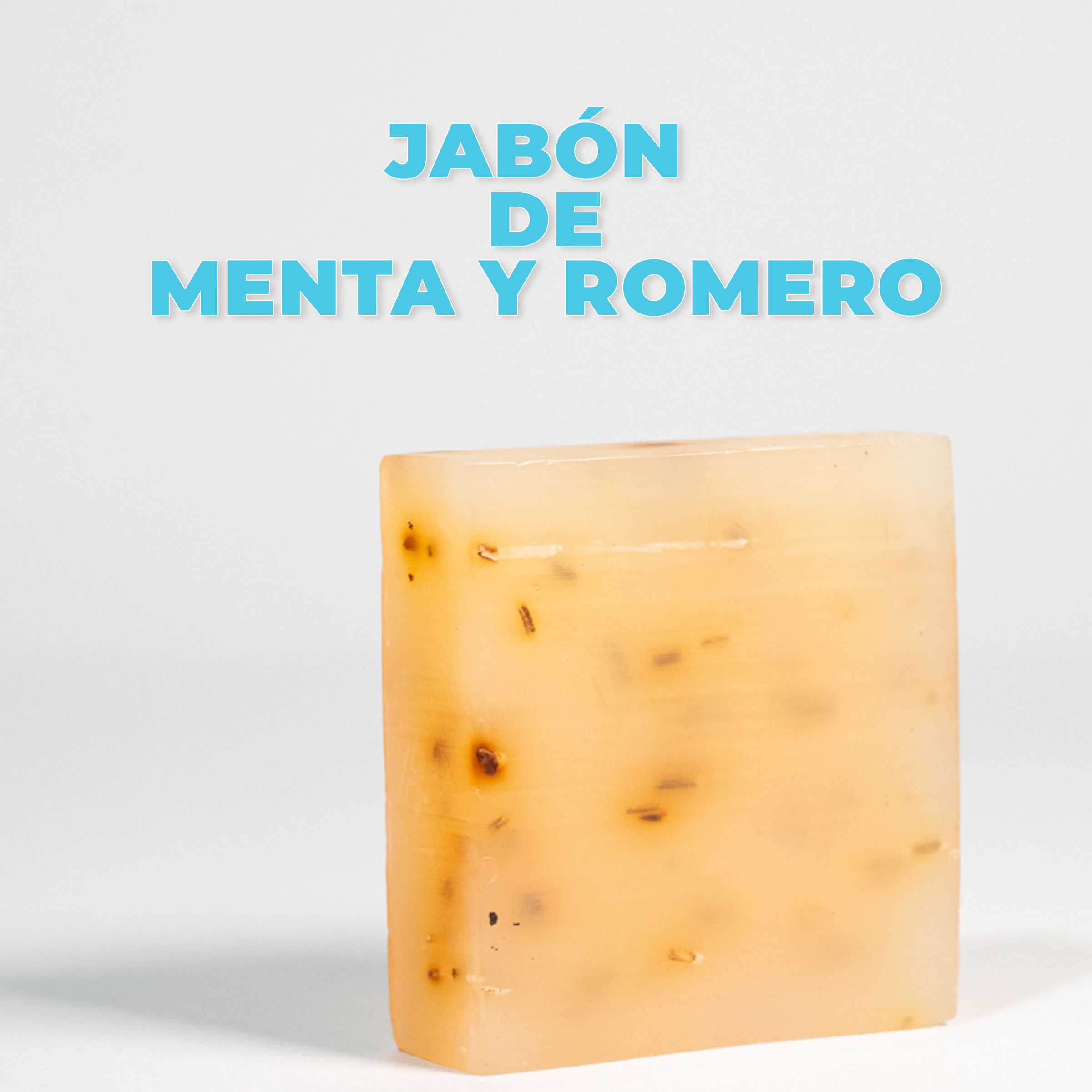 Jabón de menta y romero