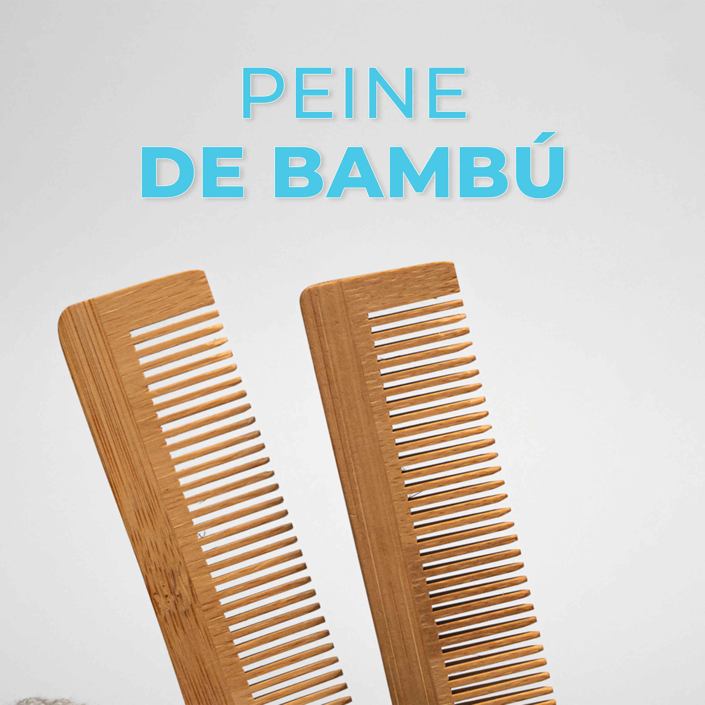Peine de bambú