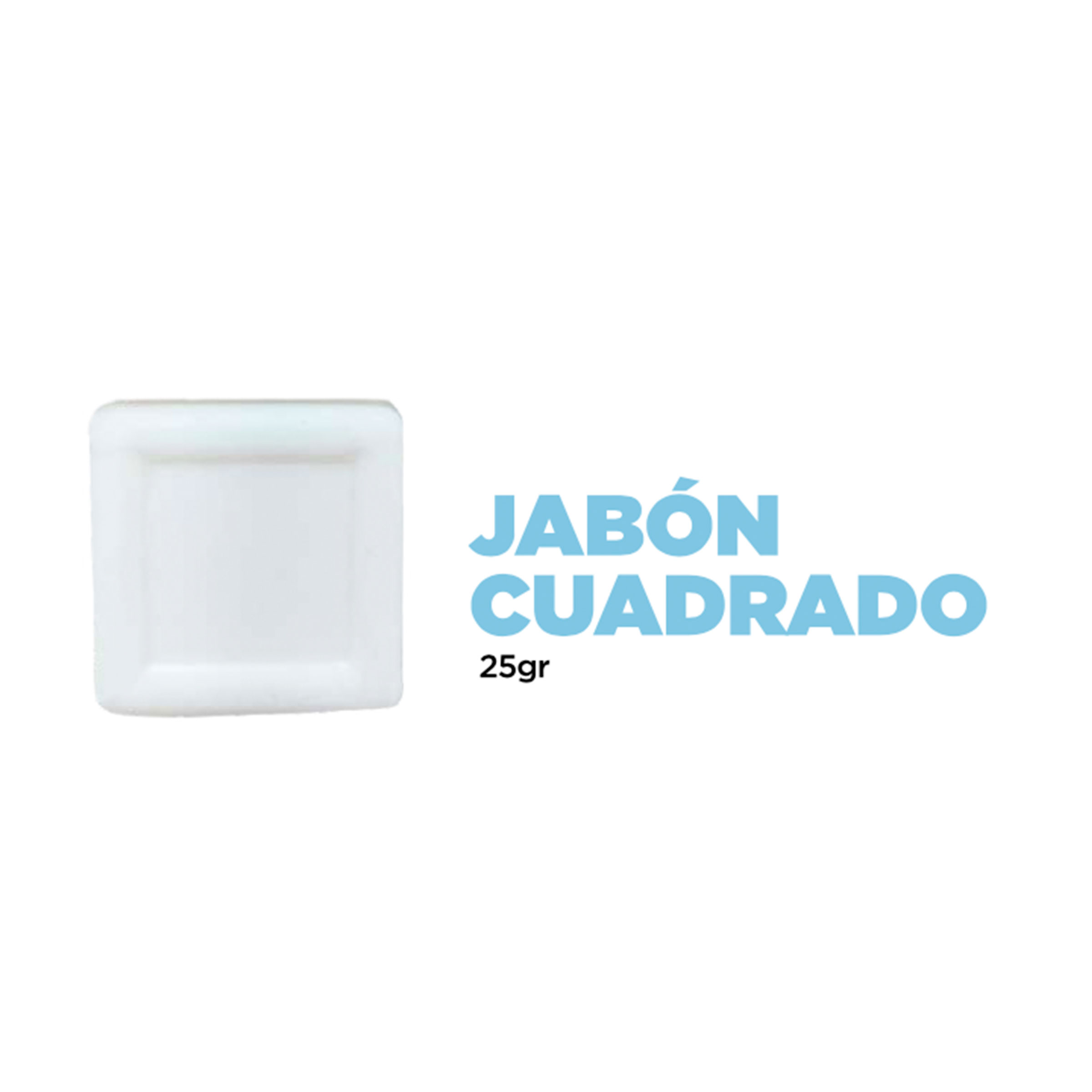 Jabón cuadrado 25gr