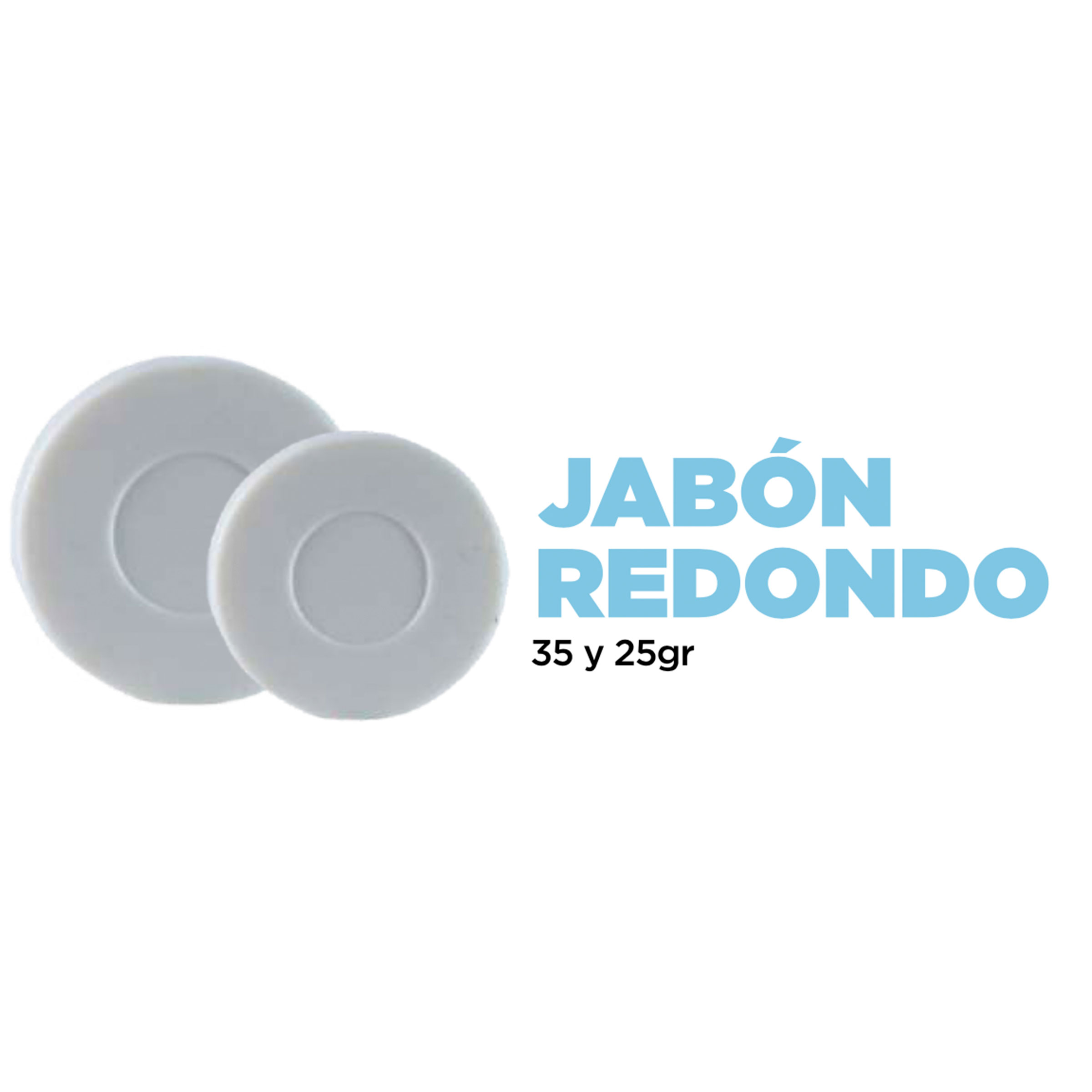 Jabón redondo frutal