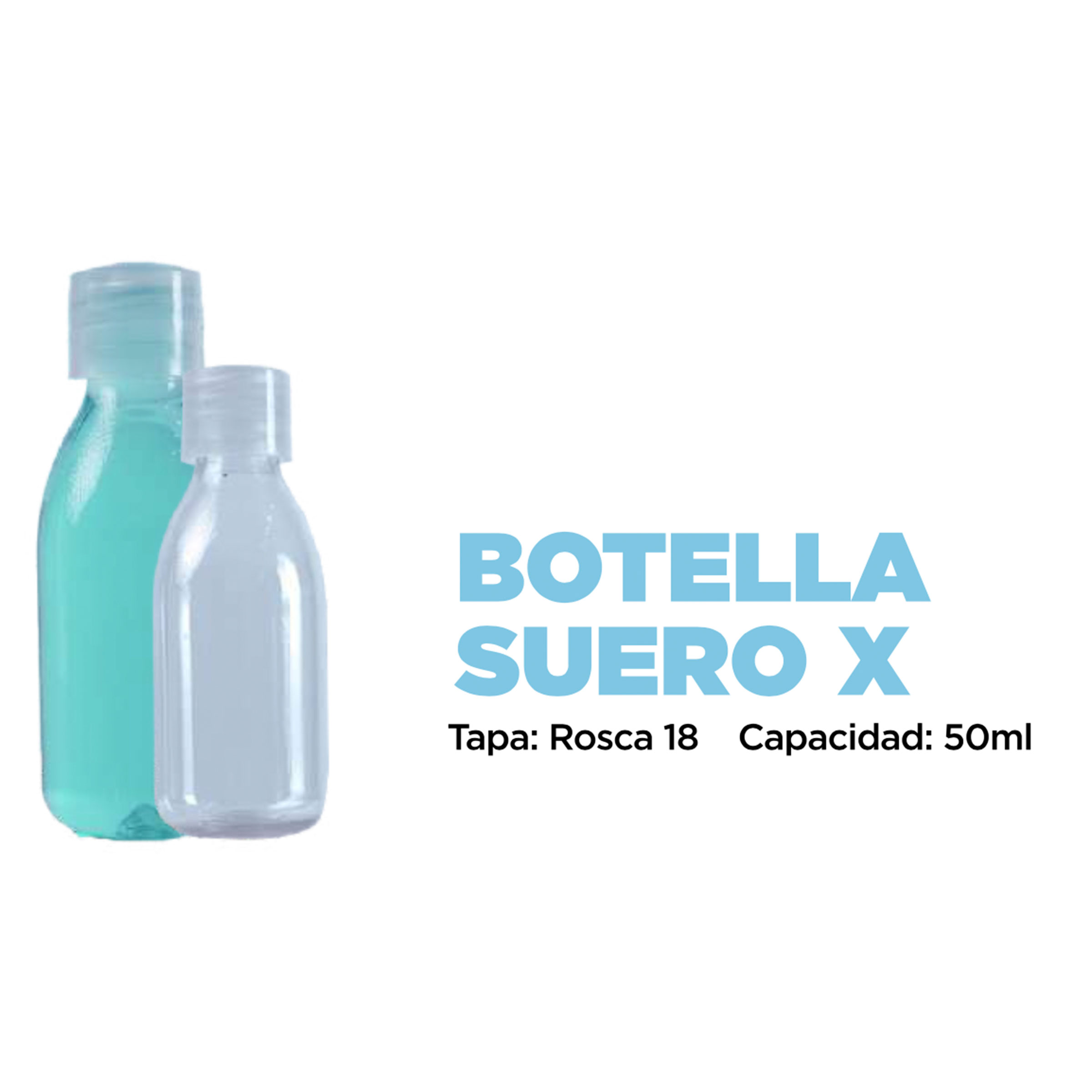 Botella Suero X 50ml